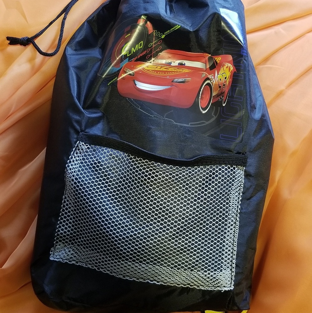 Cars Lightning McQueen tent.